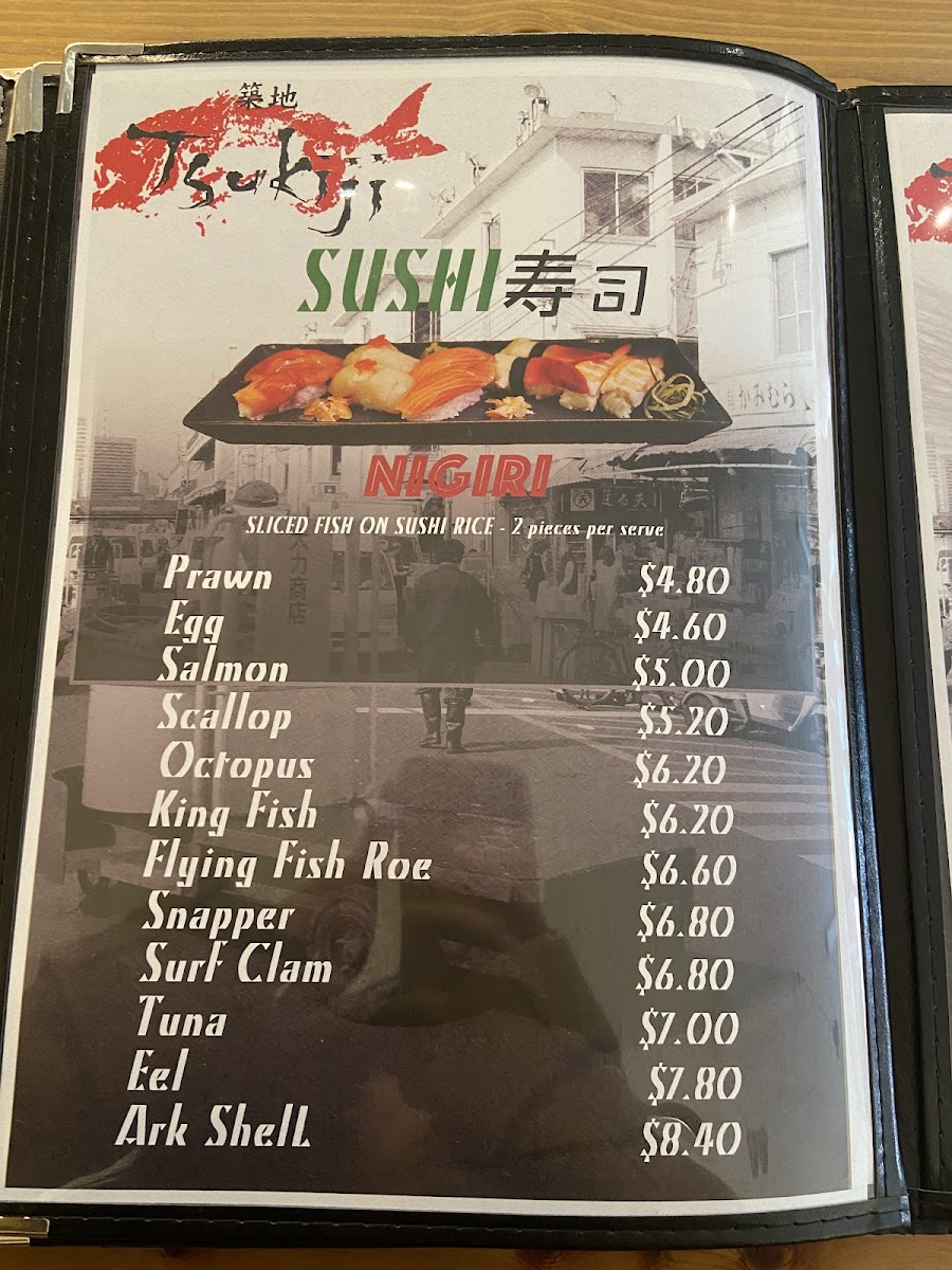 Menu Tsukiji Restaurant-5